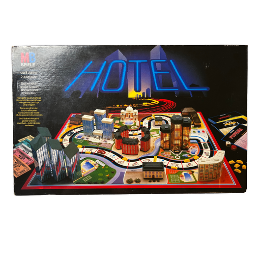 Hotel von MB Komplett mit Laternen - MB - Große schwarze Ausgabe Vollständig - Ansicht 1