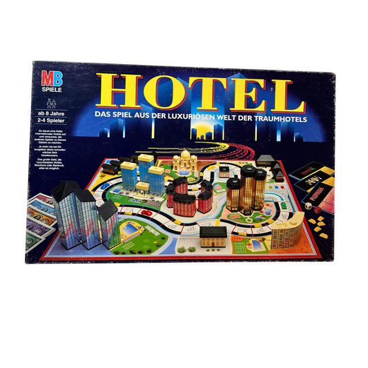 Hotel von MB-Spiele – Ausgabe 1994 - Mit Laternen - Vollständig - Ansicht 1