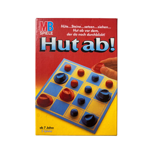 Hut ab ! MB Spiele - Vintage Mitbringspiel – SKU A10269 – Gesellschaftsspiel gebraucht kaufen bei Brettspielimperium