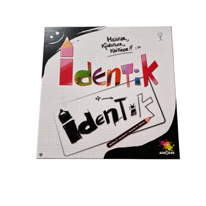 Identik - Asmodee - Zeichenspiel - Familienspiel – SKU A13160 – Gesellschaftsspiel gebraucht kaufen bei Brettspielimperium