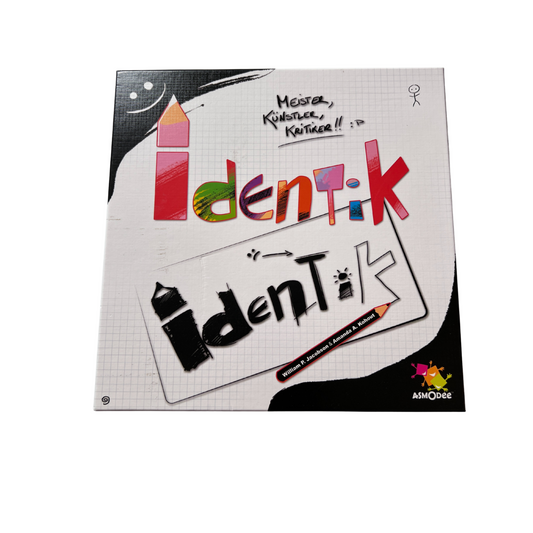 Identik  Asmodee  Zeichenspiel  Familienspiel  vollständig - Ansicht 1