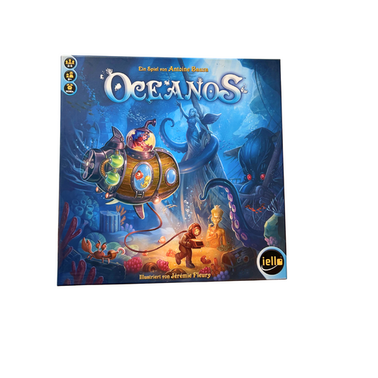 IELLO Oceanos Familienspiel Brettspiel Deutsch - Vollständig - Ansicht 1