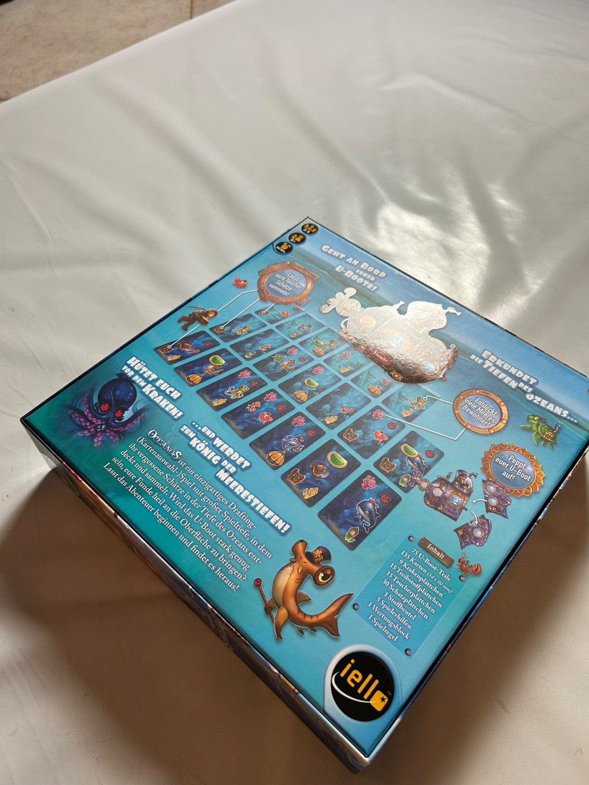 IELLO Oceanos Familienspiel Brettspiel Deutsch - Vollständig - Ansicht 10