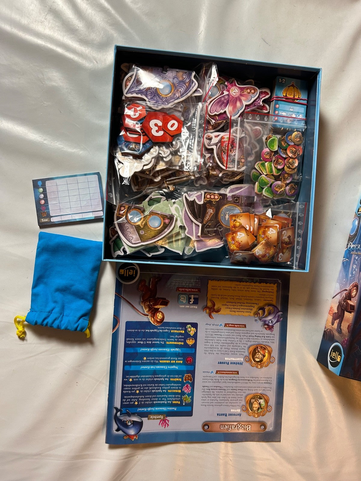 IELLO Oceanos Familienspiel Brettspiel Deutsch - Vollständig - Ansicht 6