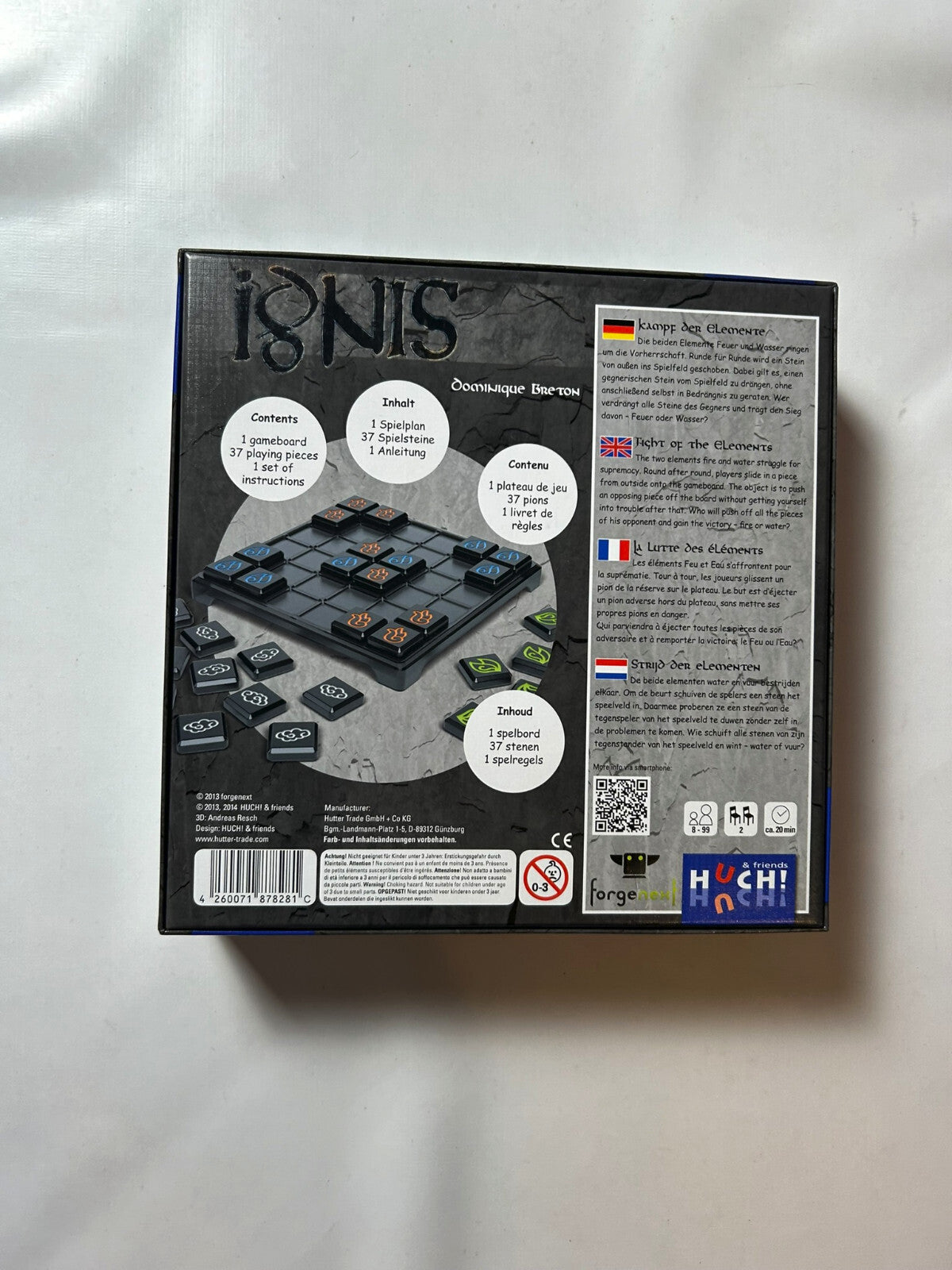Ignis Brettspiel Huch Spiel Gesellschaftsspiel - Vollständig - Ansicht 9