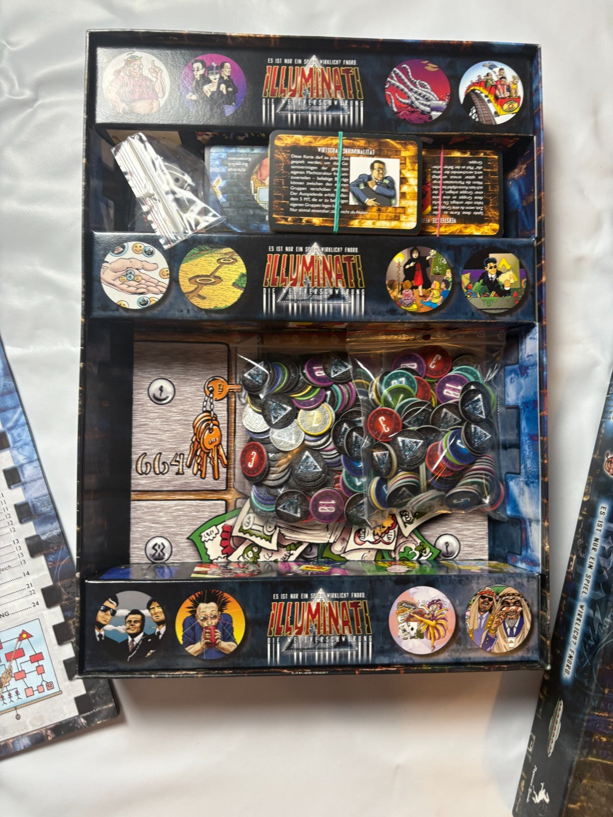 Illuminati Deluxe Edition Brettspiel von Pegasus Spiele vollständig - Ansicht 8