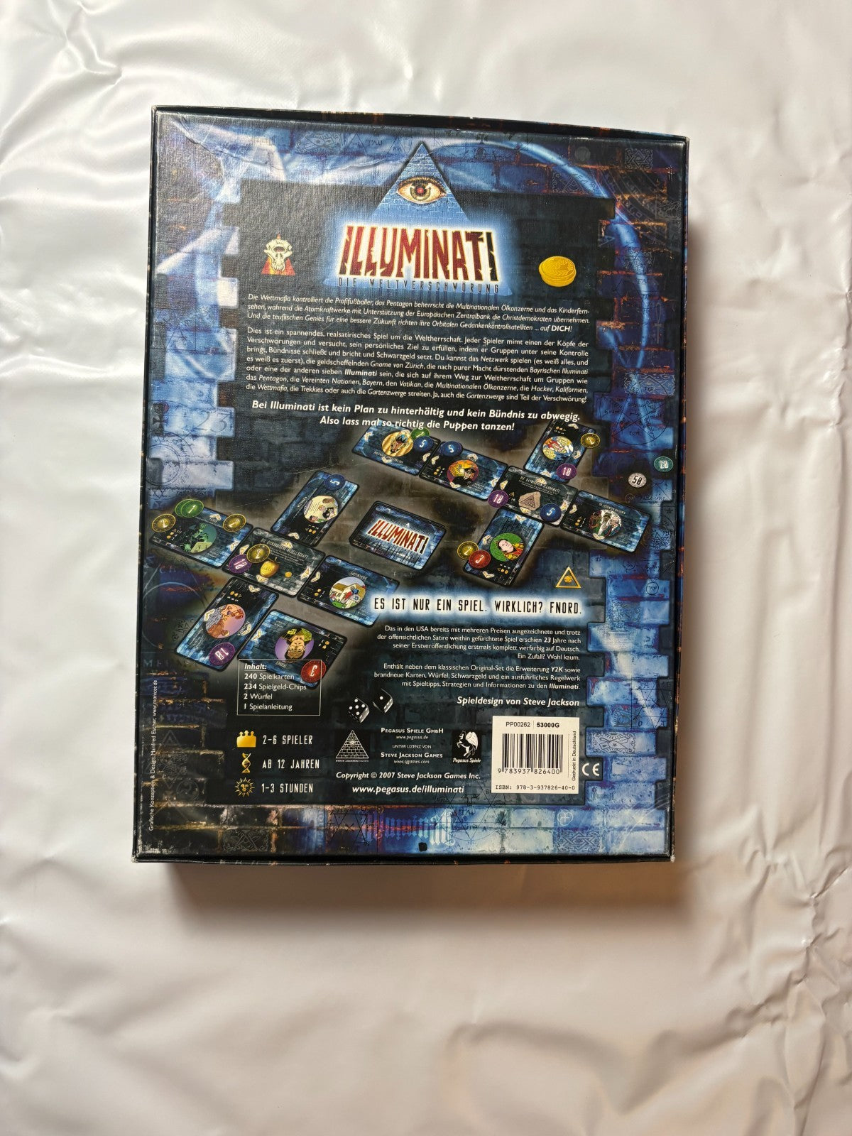 Illuminati Deluxe Edition Brettspiel von Pegasus Spiele vollständig - Ansicht 9