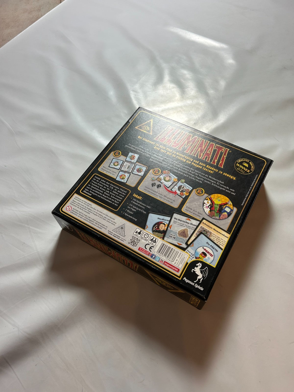 Illuminati Spiel von Pegasus Brettspiel Steve Jackson  Vollständig - Ansicht 10
