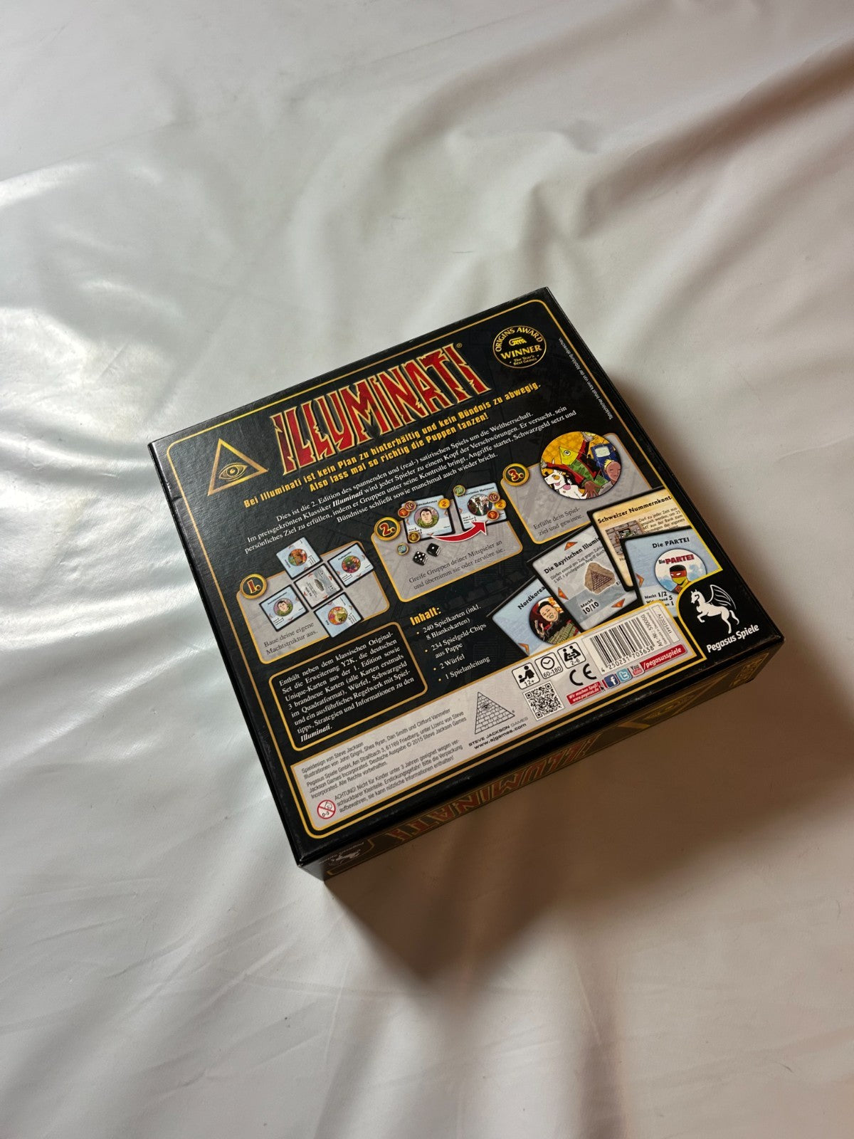 Illuminati Spiel von Pegasus Brettspiel Steve Jackson  Vollständig - Ansicht 11