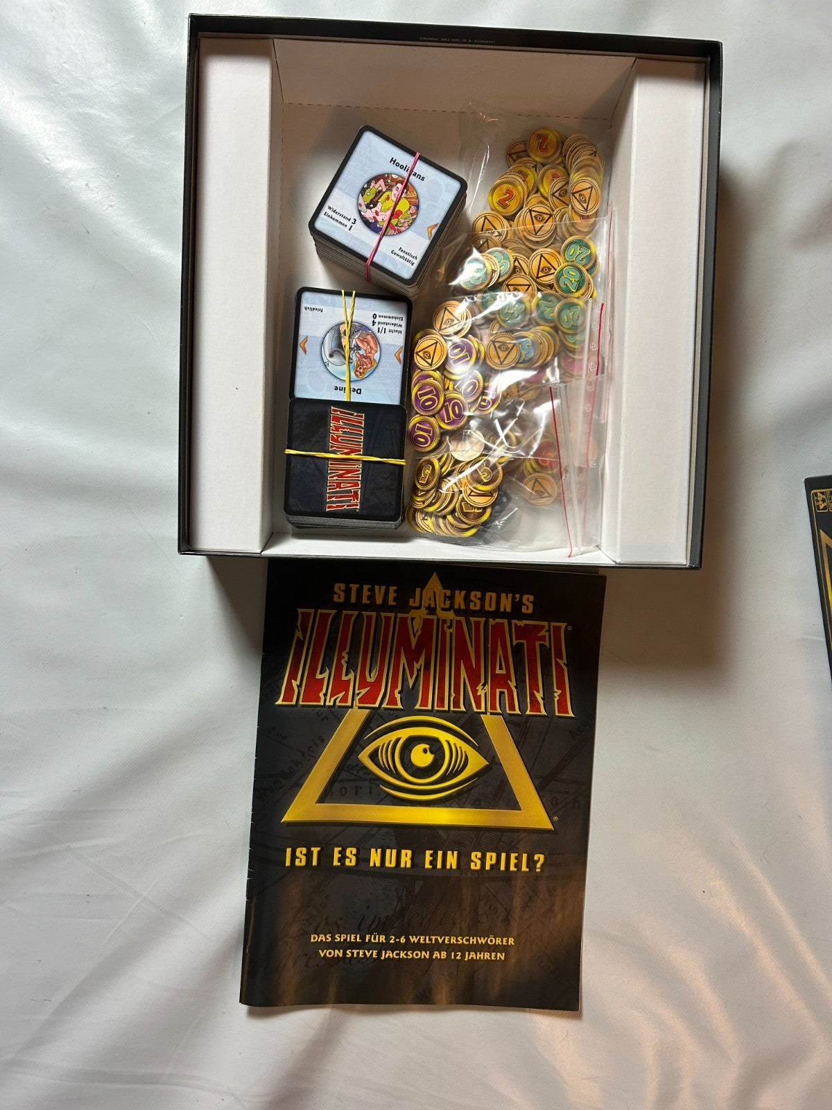 Illuminati Spiel von Pegasus Brettspiel Steve Jackson  Vollständig - Ansicht 6