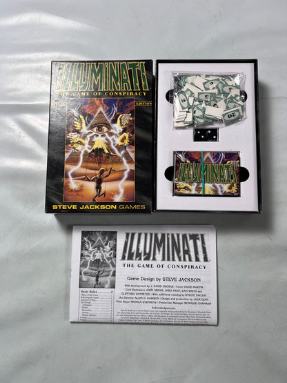 Illuminati The Games of Conspiracy Deluxe Edition Steve Jackson englisch  Volls - Ansicht 2