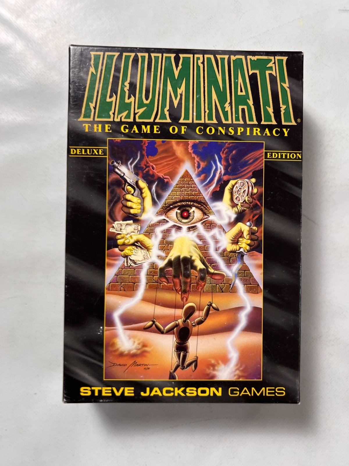Illuminati The Games of Conspiracy Deluxe Edition Steve Jackson englisch  Volls - Ansicht 4