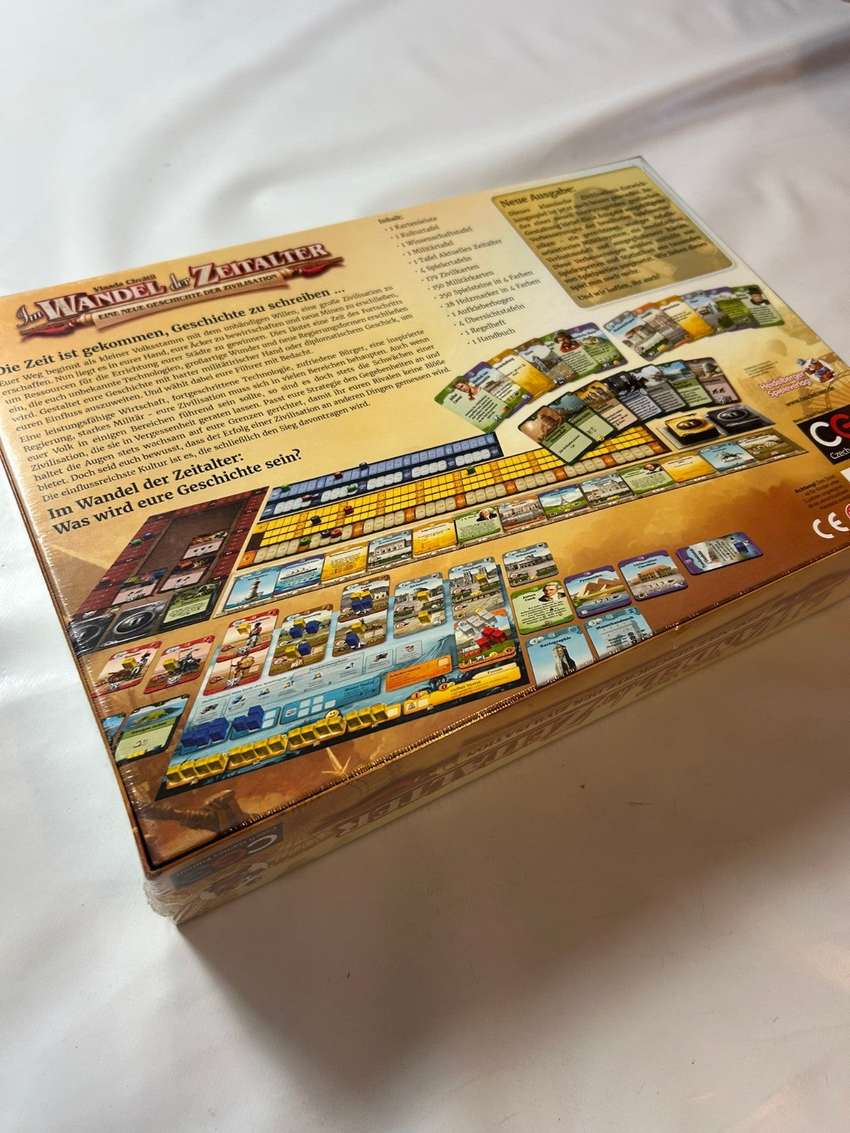 im wandel der Zeitalter Brettspiel Heidelberger Spiele  Neu in Folie - Ansicht 9