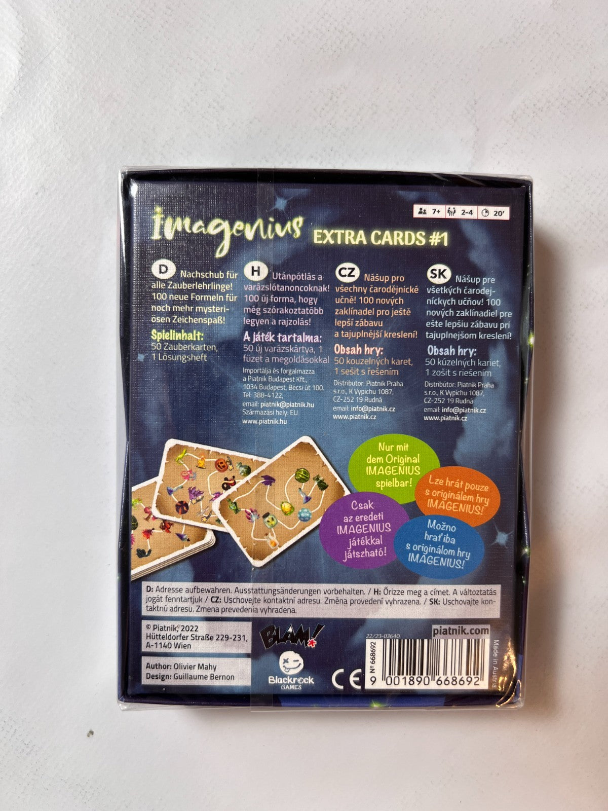 Imagenius Zusatzkarten Piatnik Neu in Folie - Ansicht 7