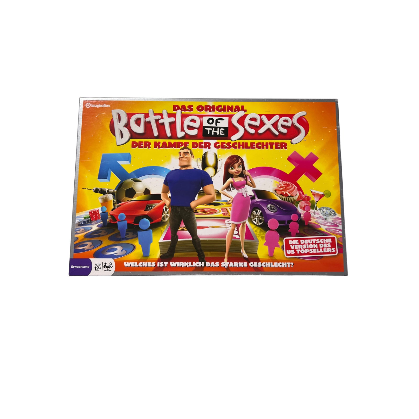 Imagination "Battle of the Sexes" Der Kampf der Geschlechter – SKU A13634 – Gesellschaftsspiel gebraucht kaufen bei Brettspielimperium