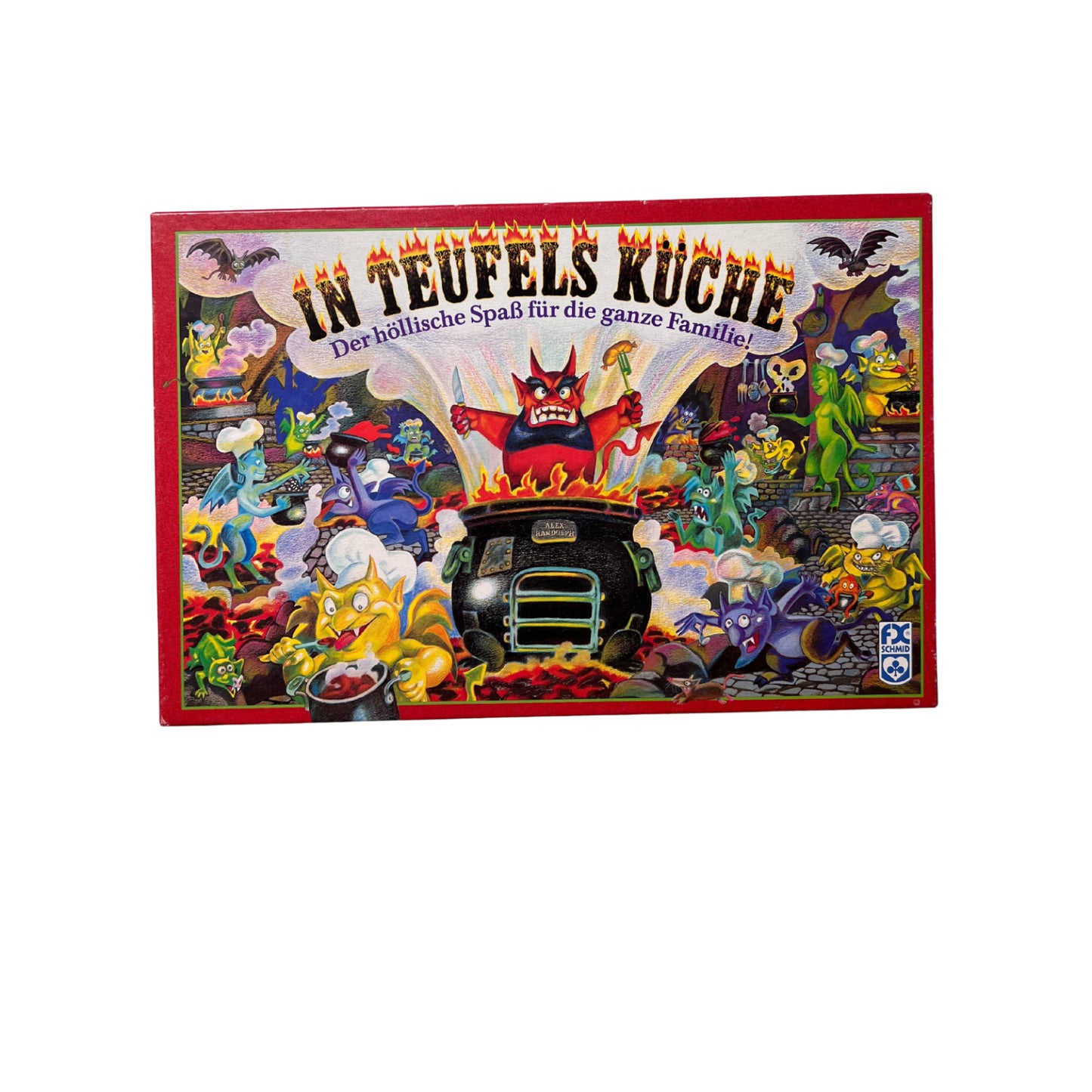 In Teufels Küche Brettspiel FX Schmid 1993 Brettspiel – SKU A10398 – Gesellschaftsspiel gebraucht kaufen bei Brettspielimperium