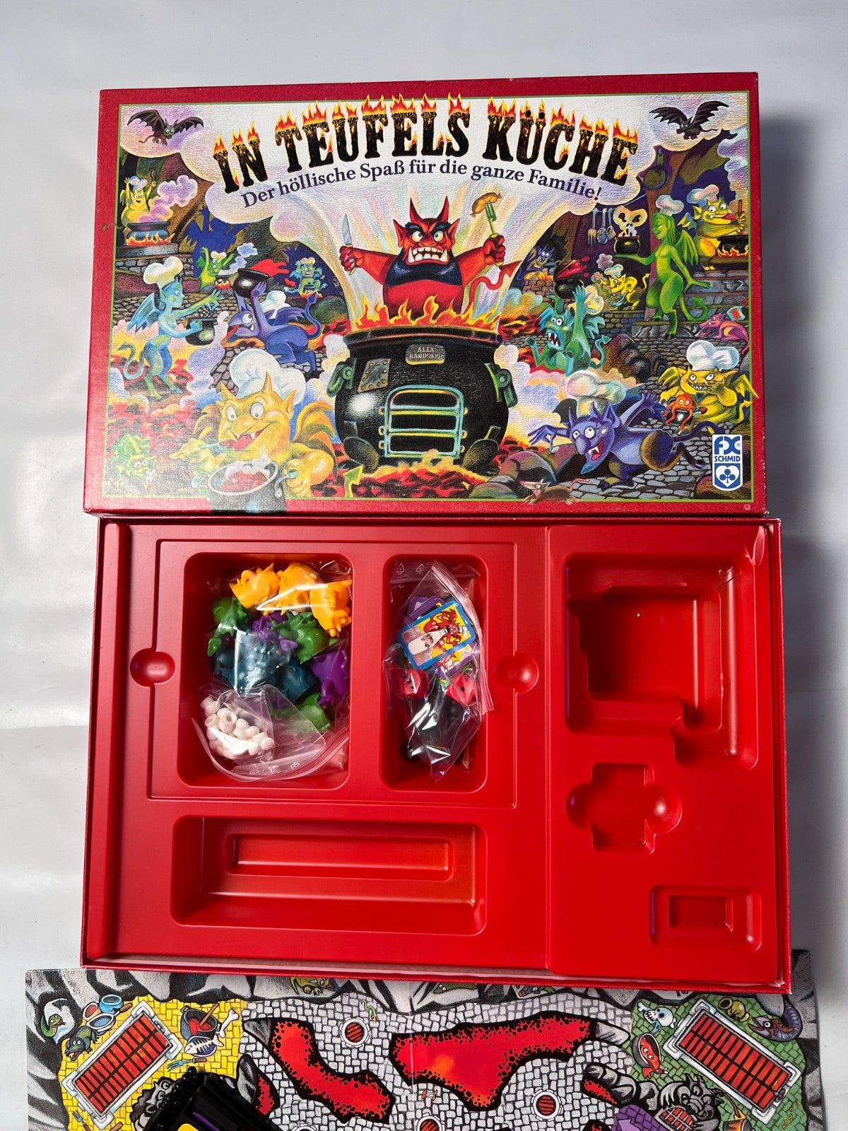 In Teufels Küche Brettspiel FX Schmid 1993 Brettspiel  Vollständig - Ansicht 3