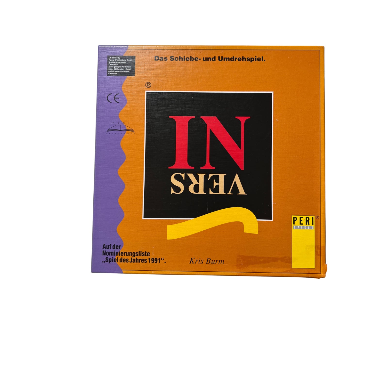IN-VERS Das Schiebe und Umdrehspiel Peri Spiele – SKU A10518 – Gesellschaftsspiel gebraucht kaufen bei Brettspielimperium
