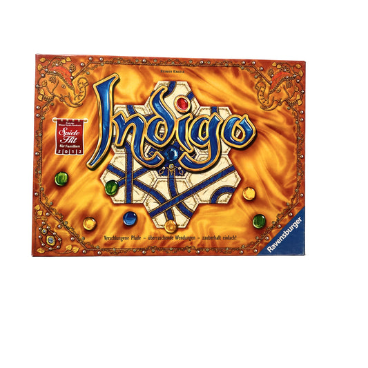 Indigo Brettspiel Spiel Gesellschaftsspiel Ravensburger – SKU A12006 – Gesellschaftsspiel gebraucht kaufen bei Brettspielimperium