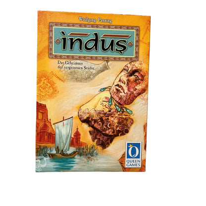 Indus Queen Games Brettspiel Familienspiel Spiel – SKU A11299 – Gesellschaftsspiel gebraucht kaufen bei Brettspielimperium