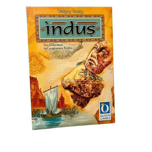 Indus Queen Games Brettspiel Familienspiel Spiel – SKU A9770 – Gesellschaftsspiel gebraucht kaufen bei Brettspielimperium