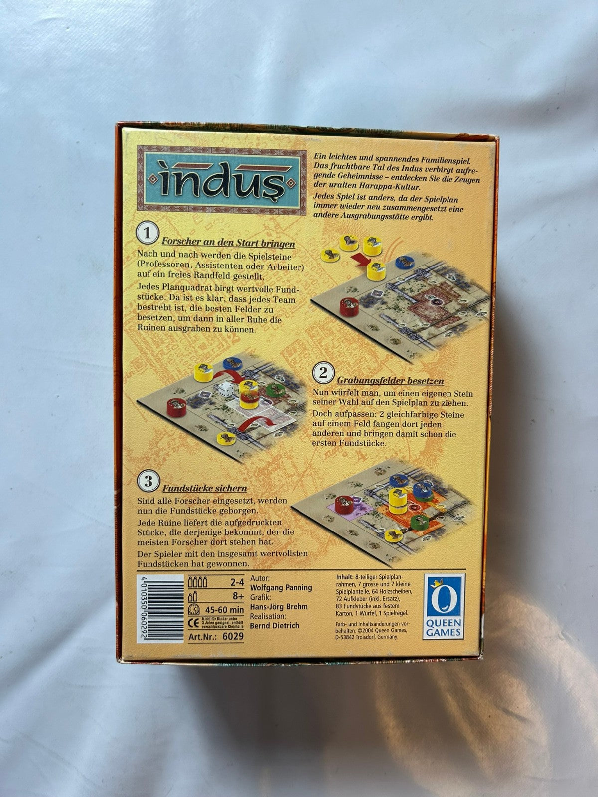 Indus Queen Games Brettspiel Familienspiel Spiel   Vollständig - Ansicht 8