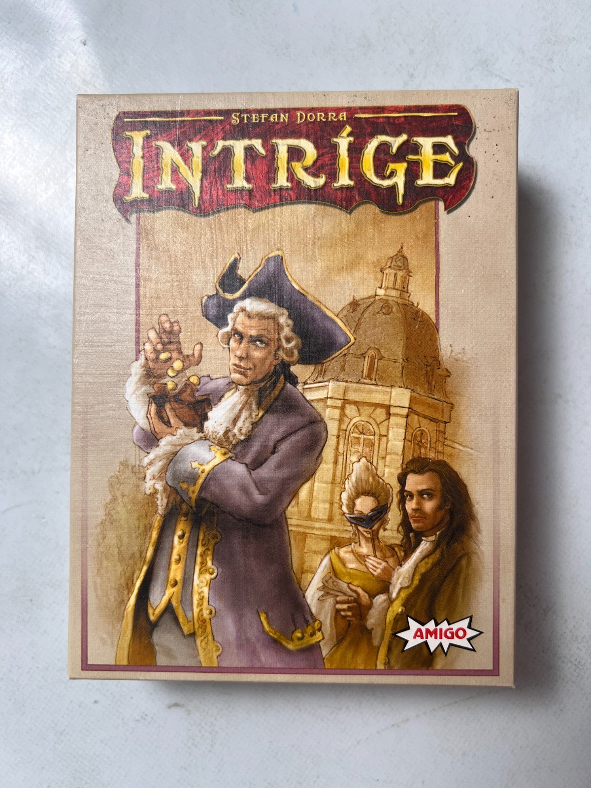 Intrige  Amigo Karten Legespiel Stefan Dorra  Vollständig - Ansicht 4