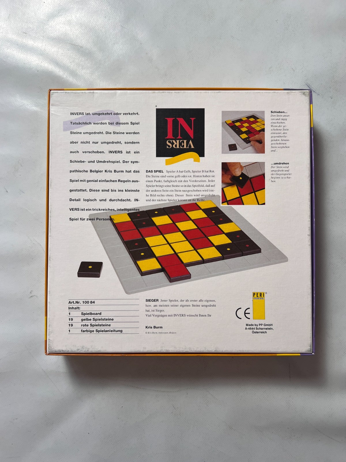 INVERS Das Schiebe und Umdrehspiel Peri Spiele  Vollständig - Ansicht 10