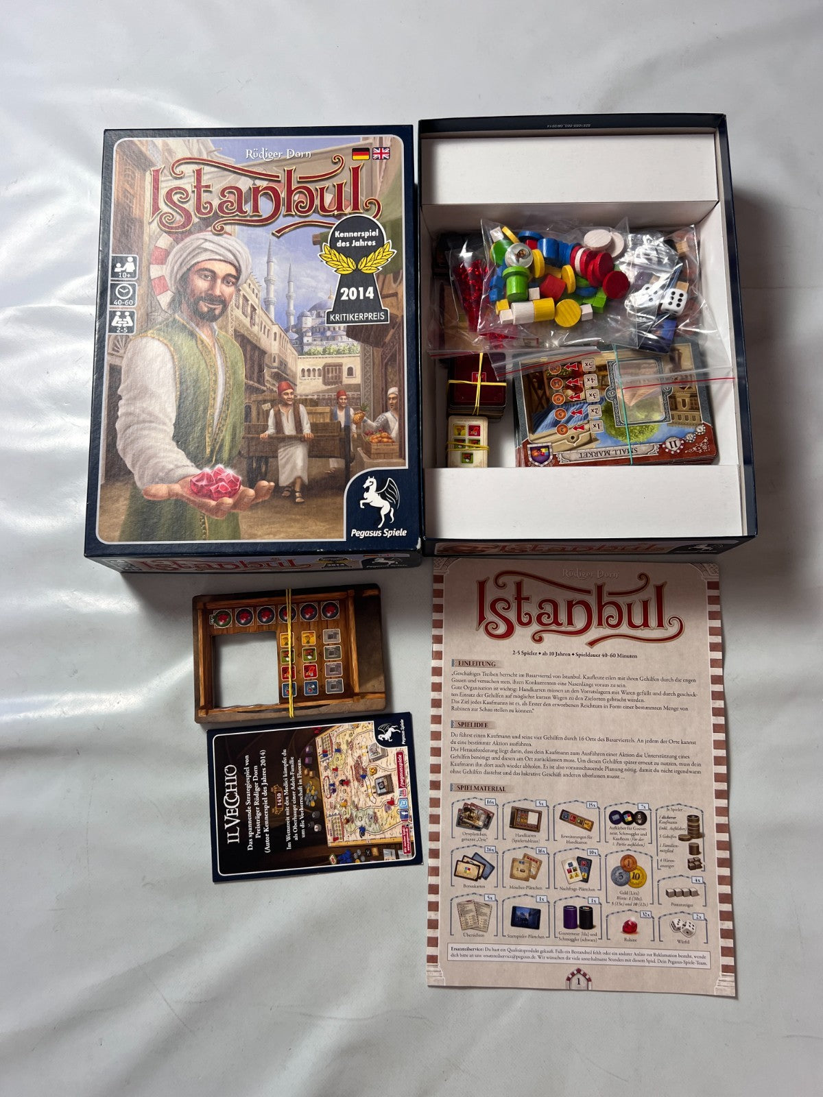 Istanbul von Pegasus Spiele Familienspiel Gesellschaftsspiel 2014 vollständig - Ansicht 2