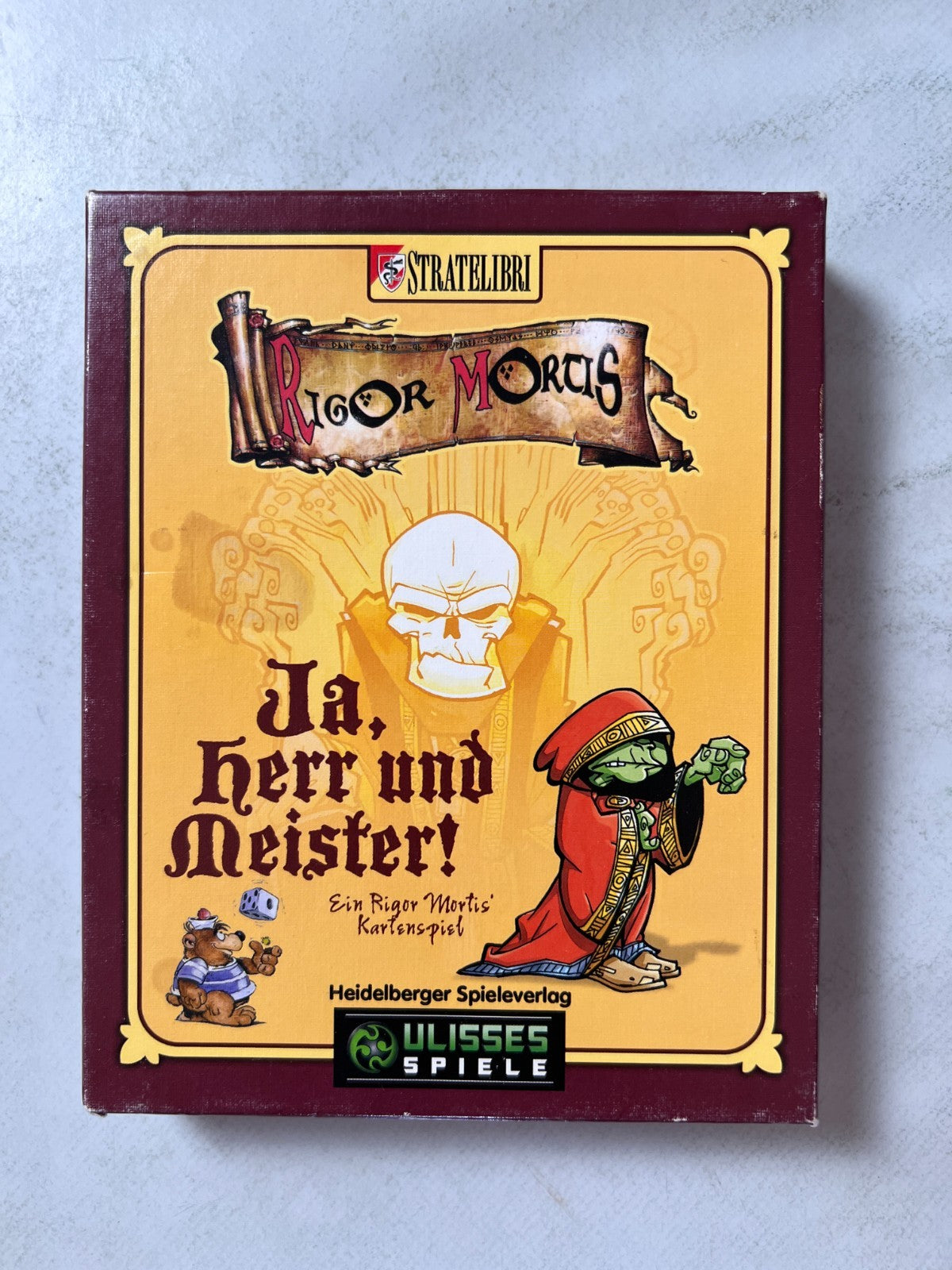 Ja, Herr und Meister! Rigor Mortis Kartenspiel Heidelberger Spiel - Vollständig - Ansicht 3