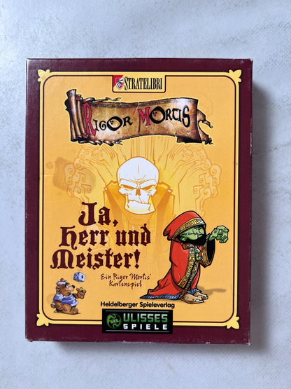 Ja, Herr und Meister! Rigor Mortis Kartenspiel Heidelberger Spiel - Vollständig - Ansicht 3