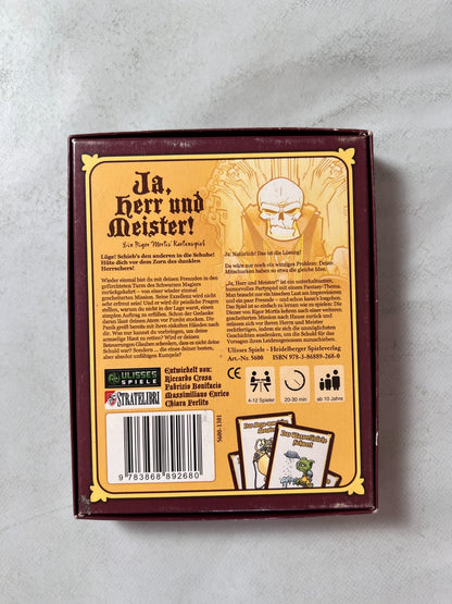 Ja, Herr und Meister! Rigor Mortis Kartenspiel Heidelberger Spiel - Vollständig - Ansicht 8