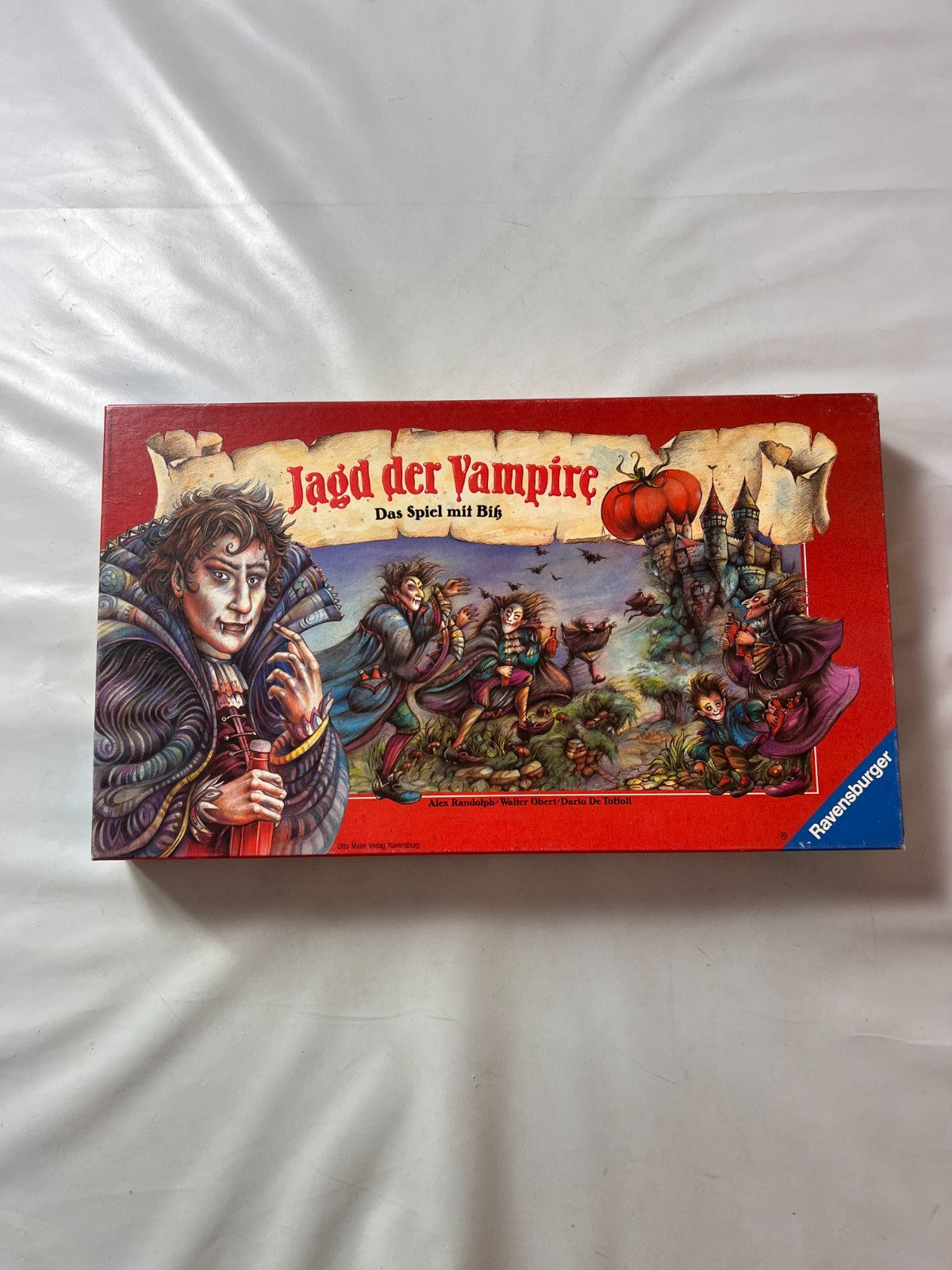 Jagd der Vampire Ravensburger 1991 Spiel Brettspiel  Vintage  Vollständig - Ansicht 4