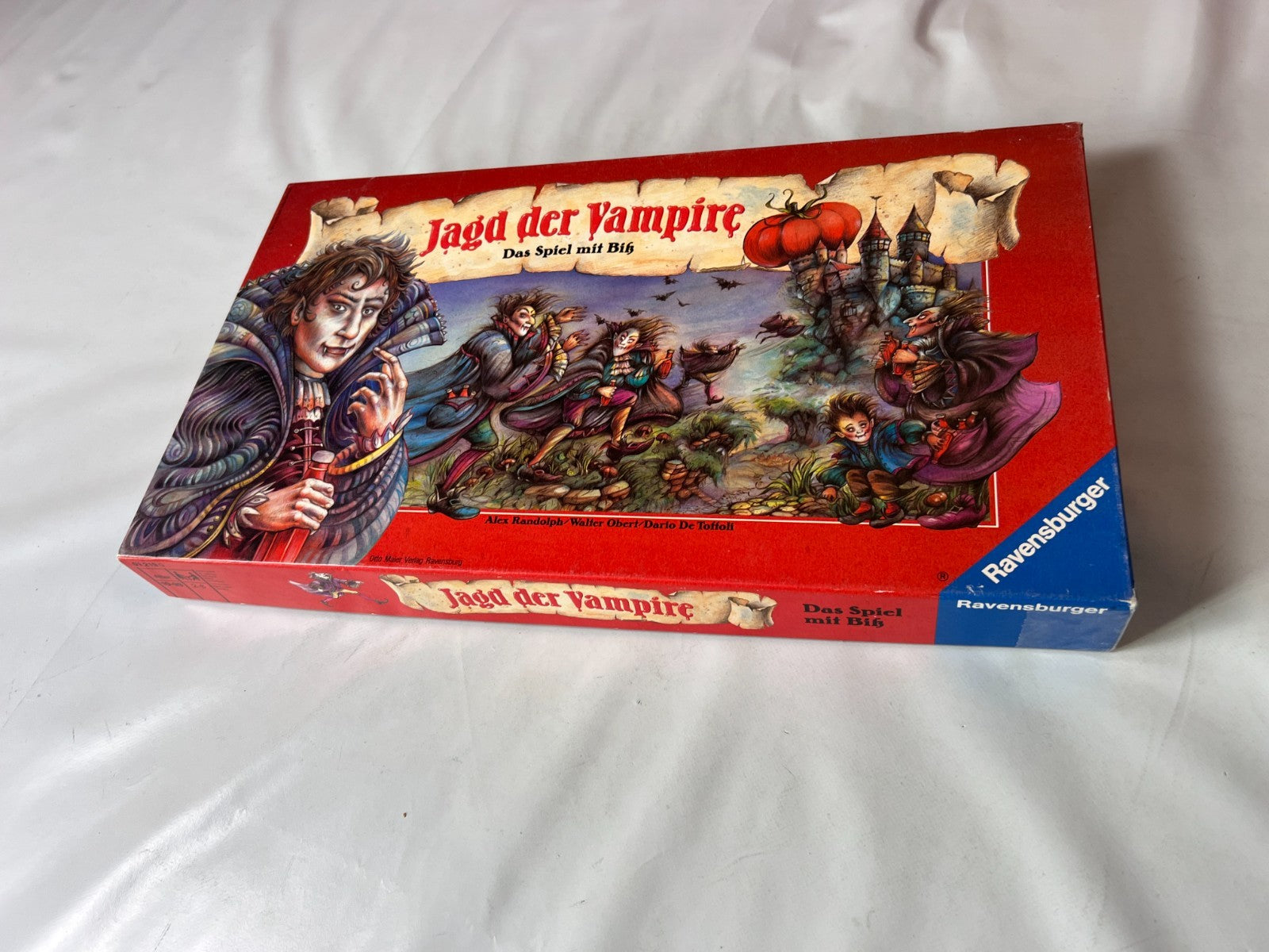 Jagd der Vampire Ravensburger 1991 Spiel Brettspiel  Vintage  Vollständig - Ansicht 8