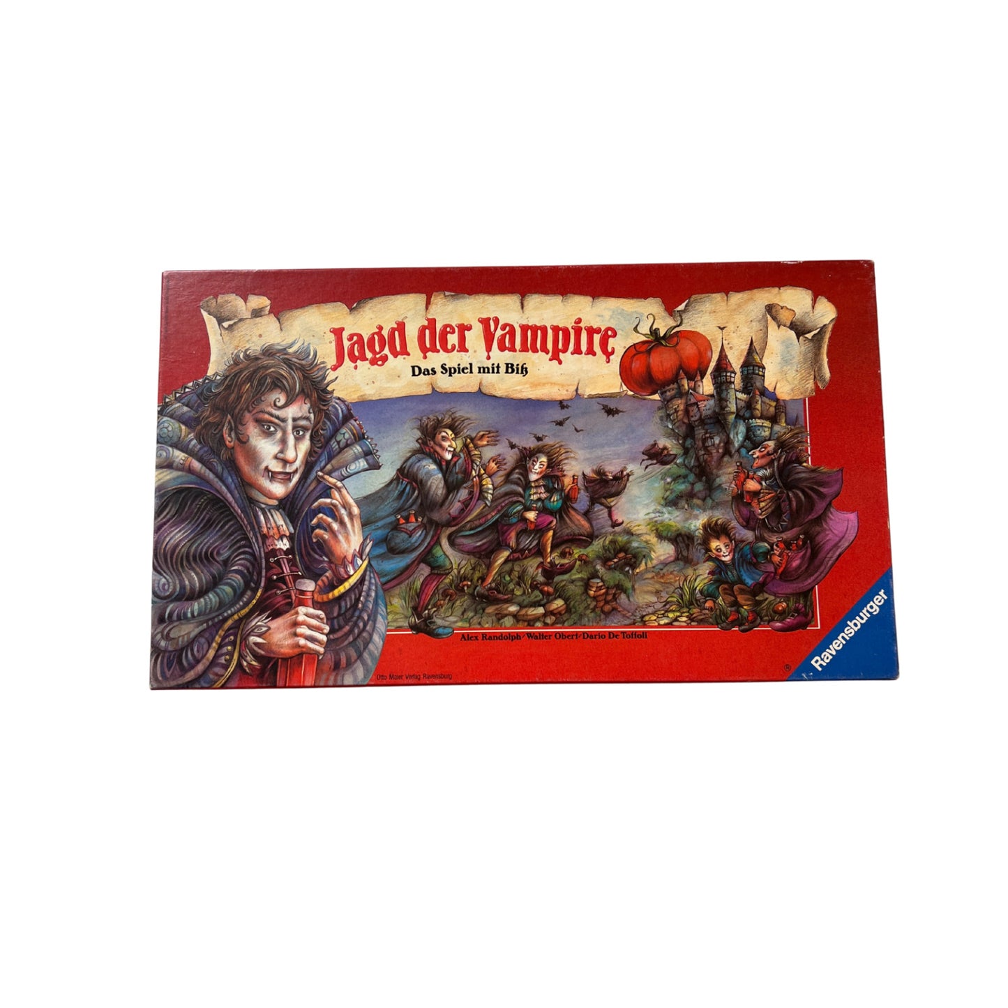 Jagd der Vampire Ravensburger 1991 Spiel Brettspiel - Vintage – SKU A13159 – Gesellschaftsspiel gebraucht kaufen bei Brettspielimperium