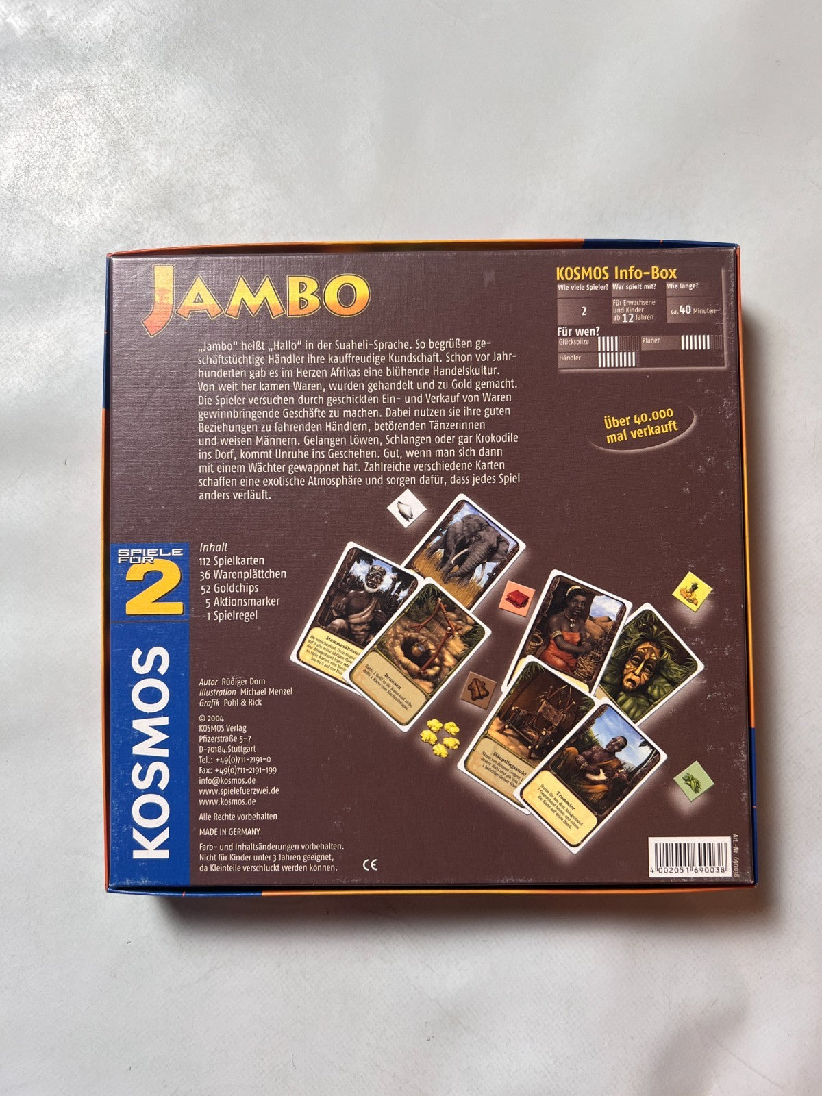 Jambo Kosmos 2004 Spiel Handheldspiel 2 Spieler Vollständig - Ansicht 9