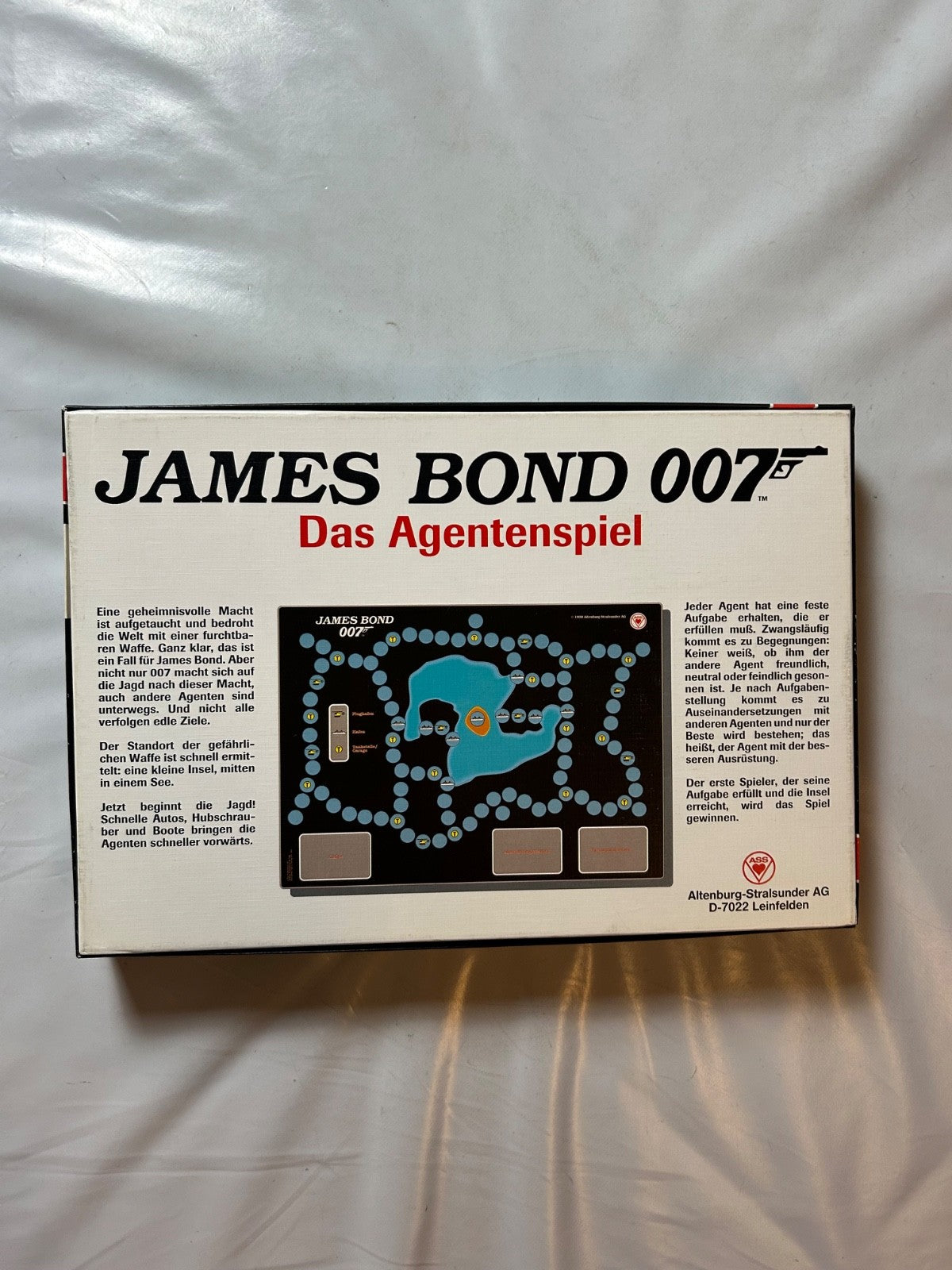 James Bond 007 - Das Agentenspiel - ASS 1990 - Brettspiel -  Vollständig - Ansicht 8