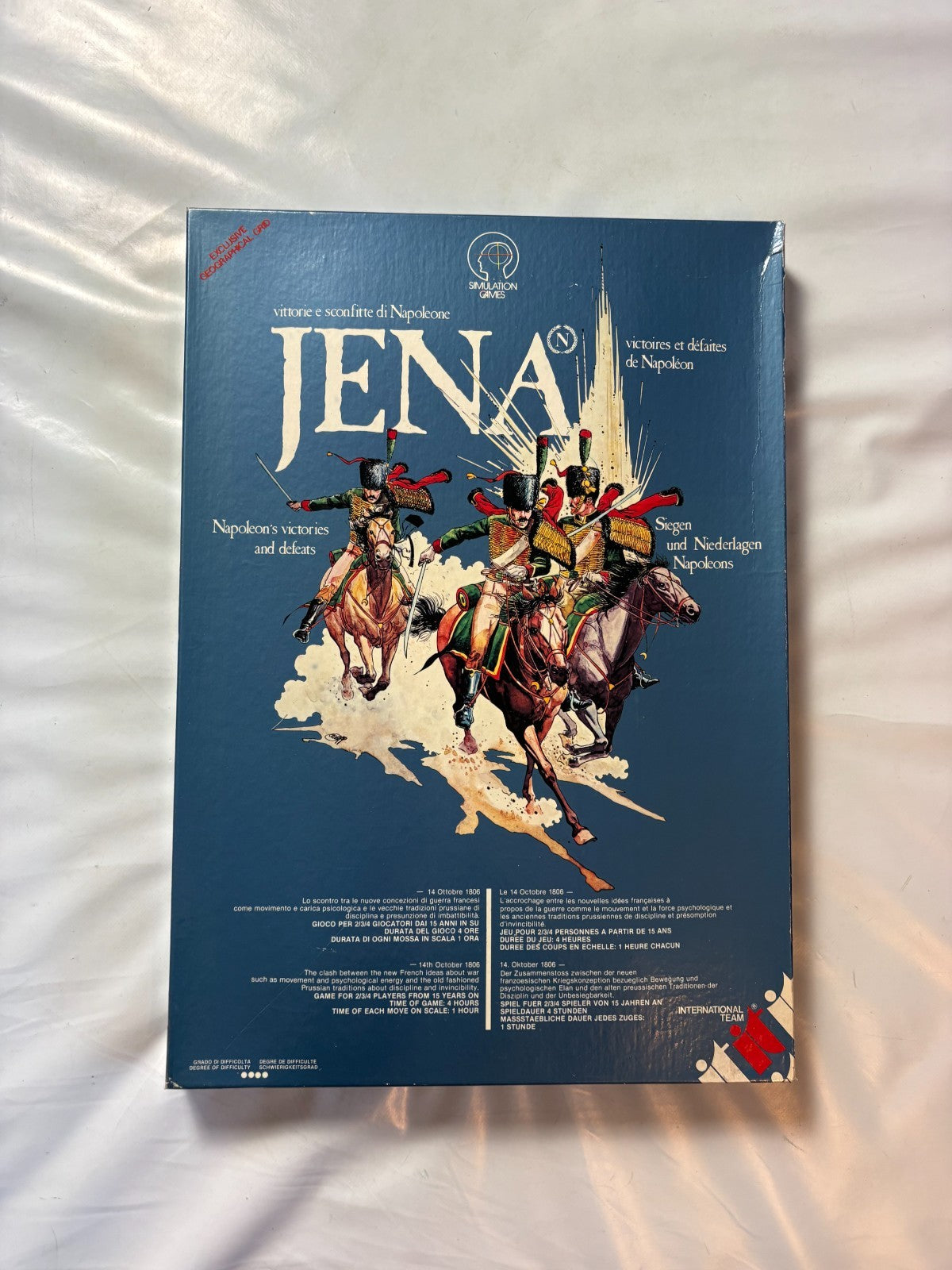 JENA NAPOLEONE INTERNATIONAL TEAM KOMPLETT WARGAME  Vollständig - Ansicht 2
