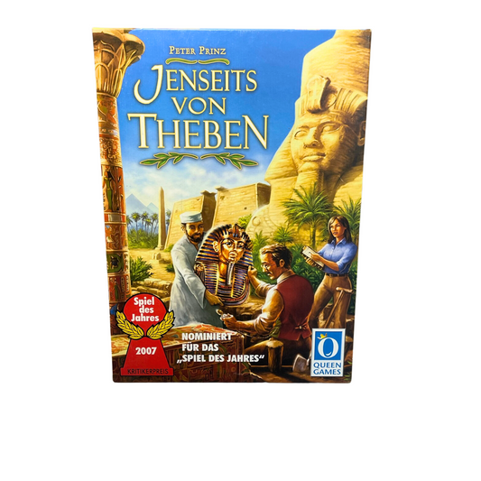 Jenseits von Theben Brettspiel Spiel Familienspiel Queen Games 2007  Vollständig - Ansicht 1