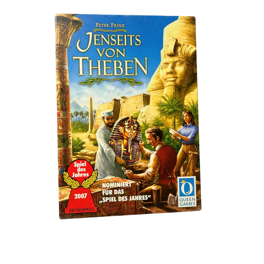Jenseits von Theben Brettspiel Spiel Queen Games 2007 - Vollständig - Ansicht 1