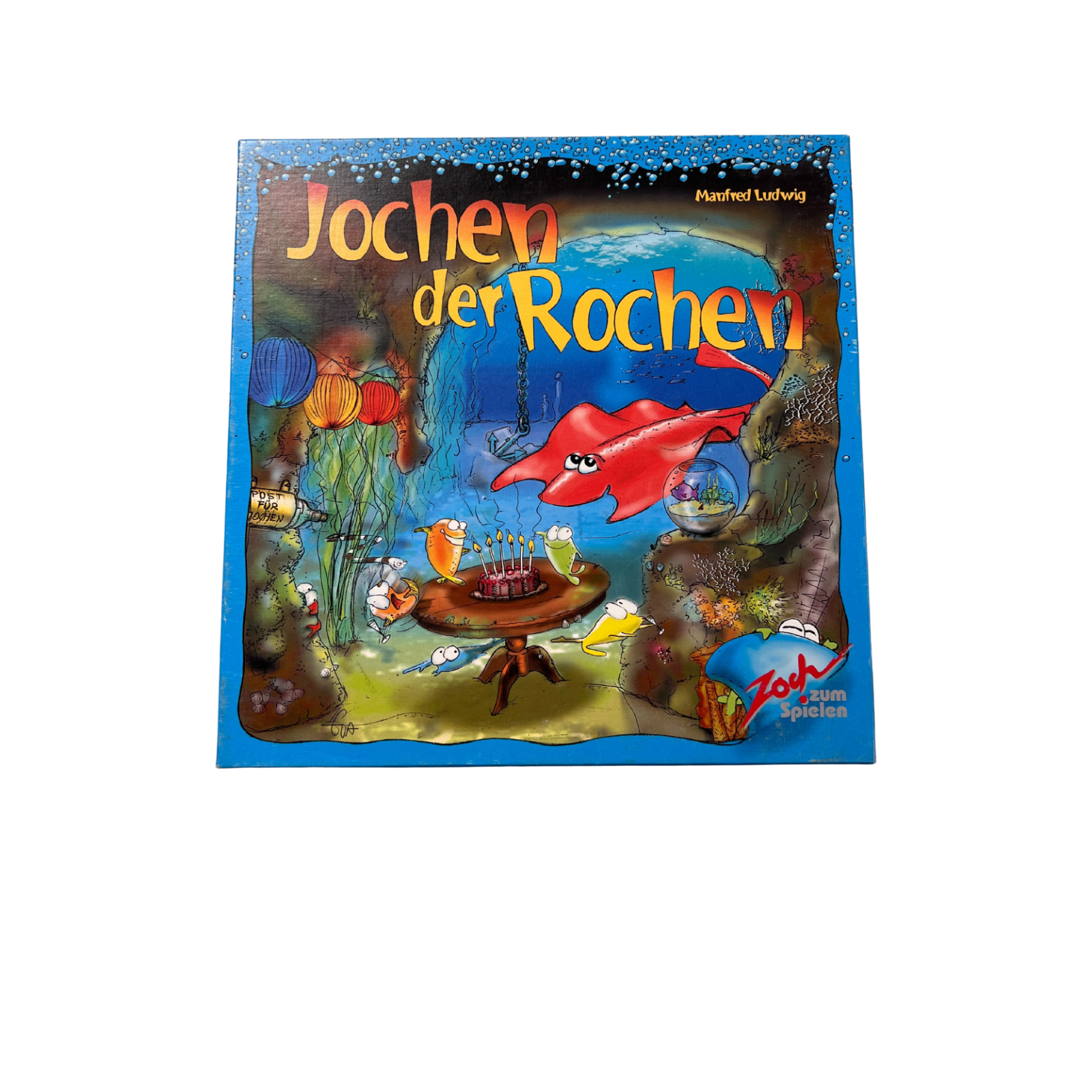 Jochen der Rochen Brettspiel Geschicklichkeitsspiel Zoch  Vollständig - Ansicht 1