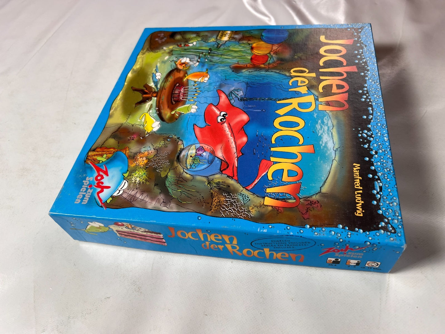 Jochen der Rochen Brettspiel Geschicklichkeitsspiel Zoch  Vollständig - Ansicht 8