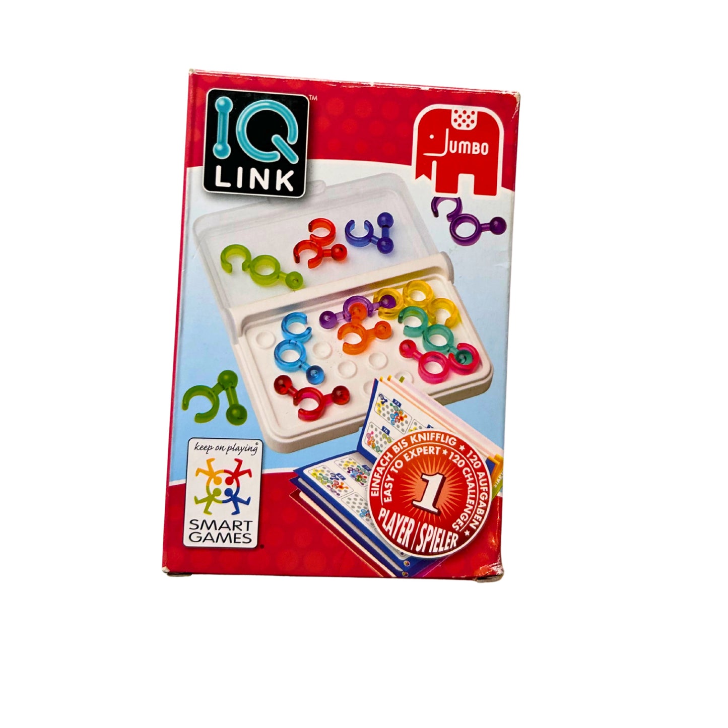 Jumbo 17632 - Smartgames - IQ Link – SKU A10912 – Gesellschaftsspiel gebraucht kaufen bei Brettspielimperium