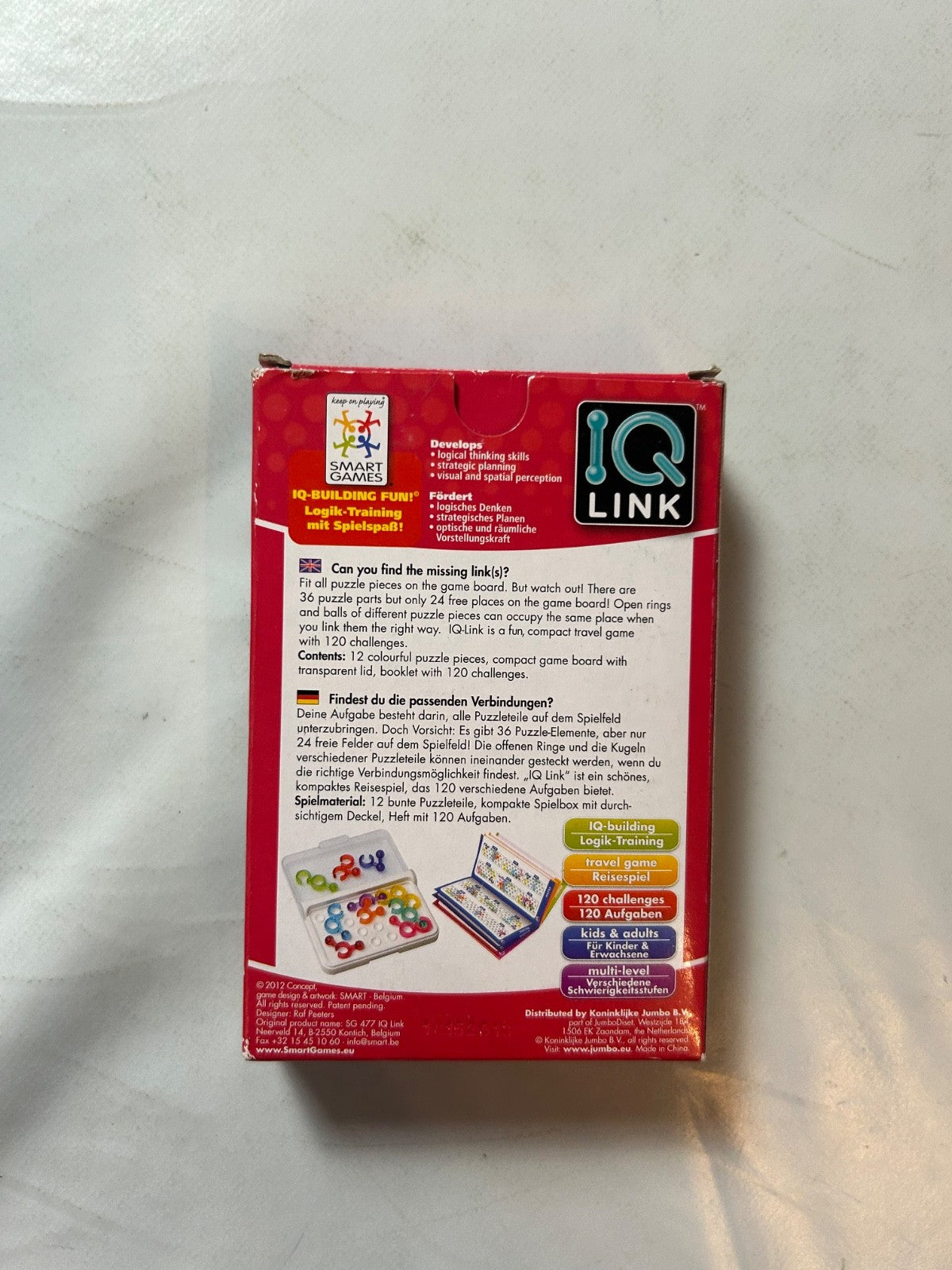 Jumbo 17632  Smartgames  IQ Link  Vollständig - Ansicht 7