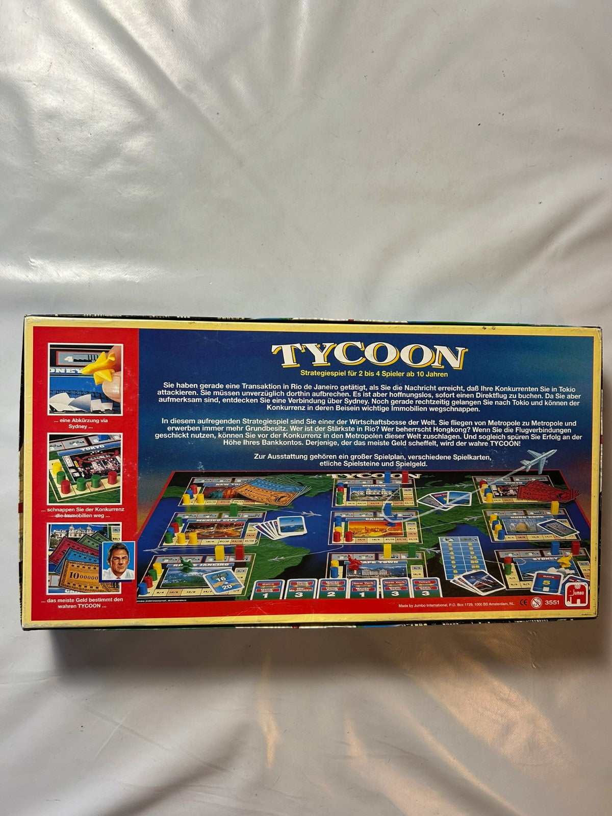 Jumbo  Brettspiel  Tycoon  1998   Vollständig - Ansicht 11