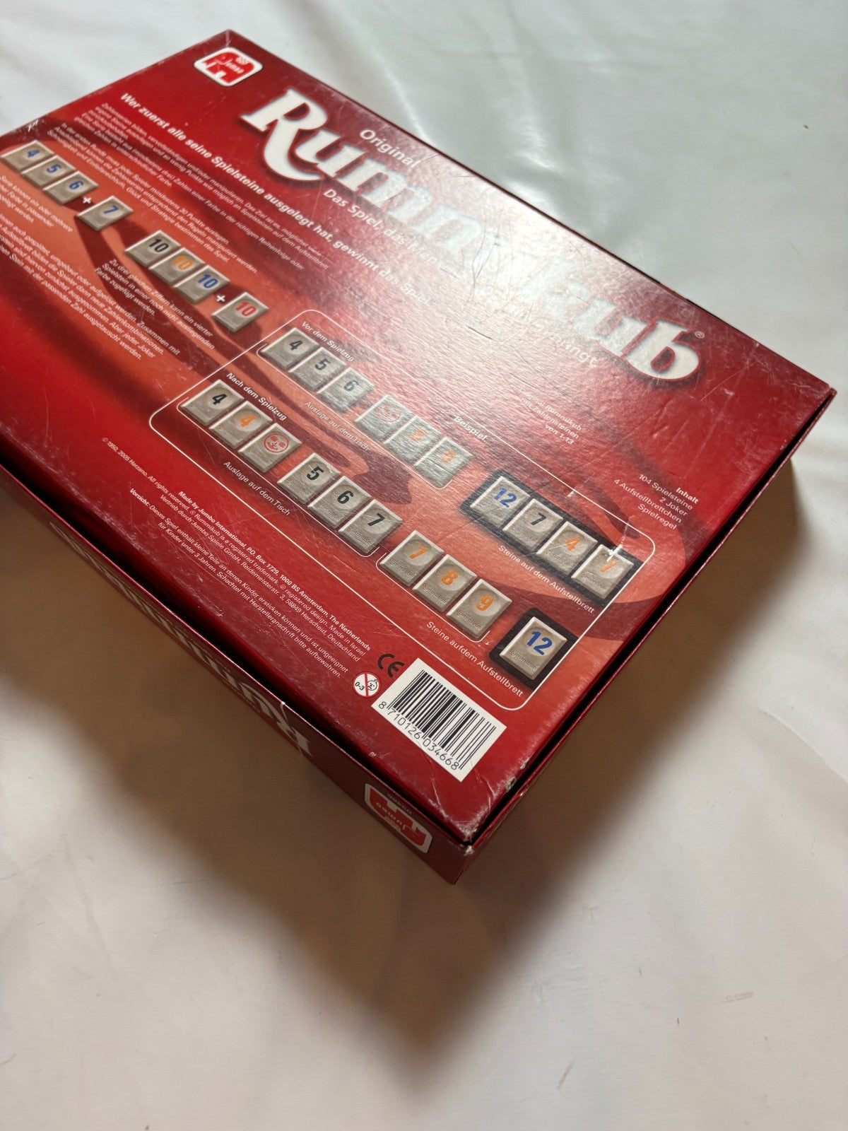 Jumbo  Original Rummikub 25 Jahre  Spiel des Jahres 1980  Vollständig - Ansicht 10