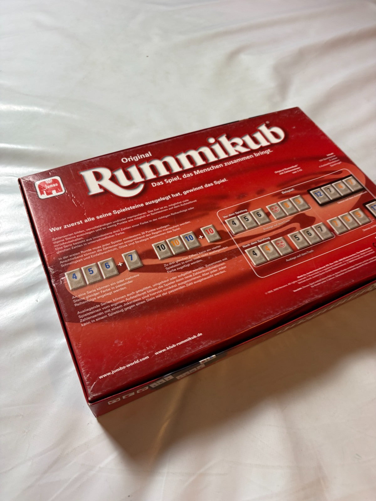 Jumbo  Original Rummikub 25 Jahre  Spiel des Jahres 1980  Vollständig - Ansicht 11