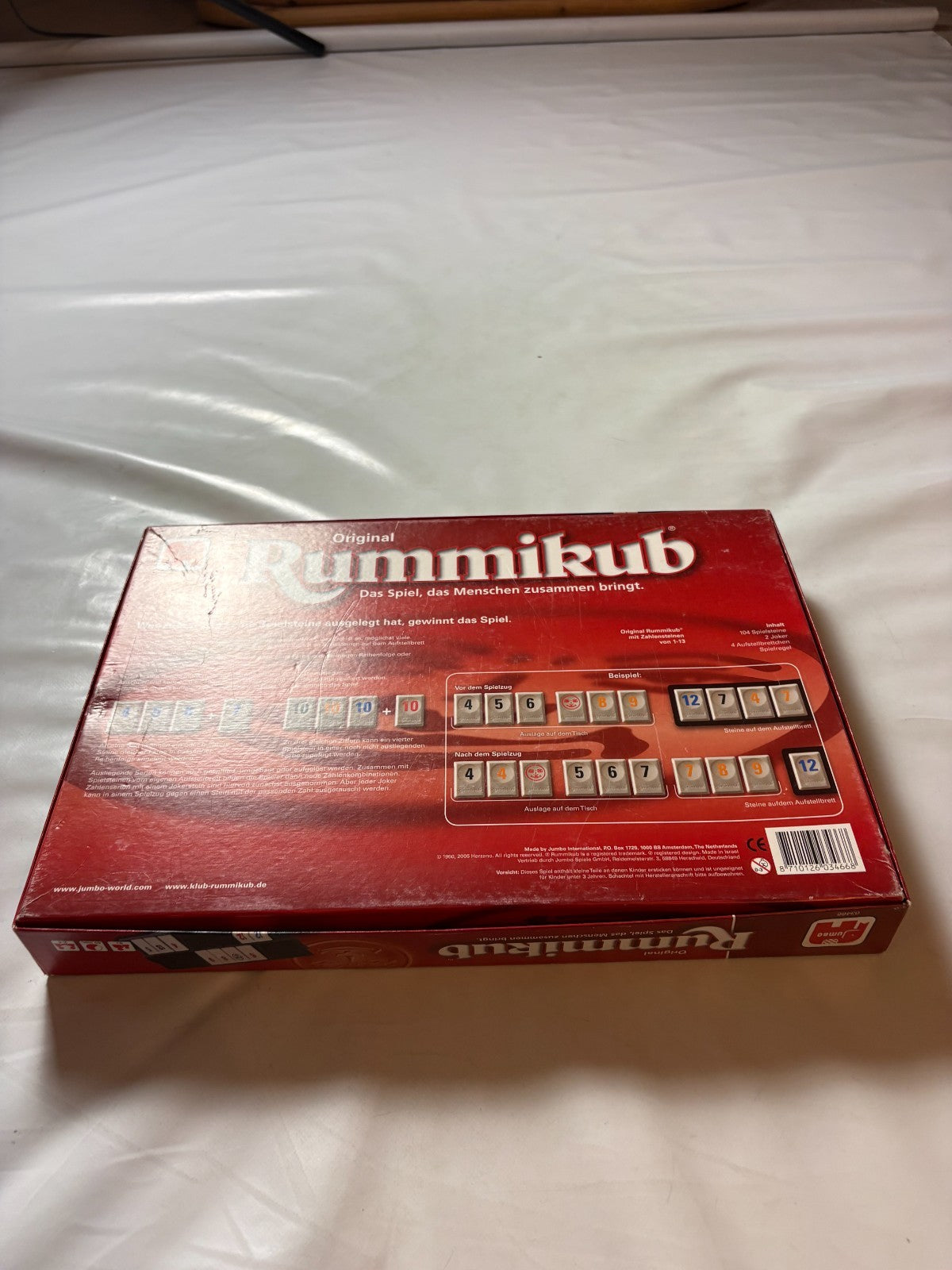 Jumbo  Original Rummikub 25 Jahre  Spiel des Jahres 1980  Vollständig - Ansicht 9