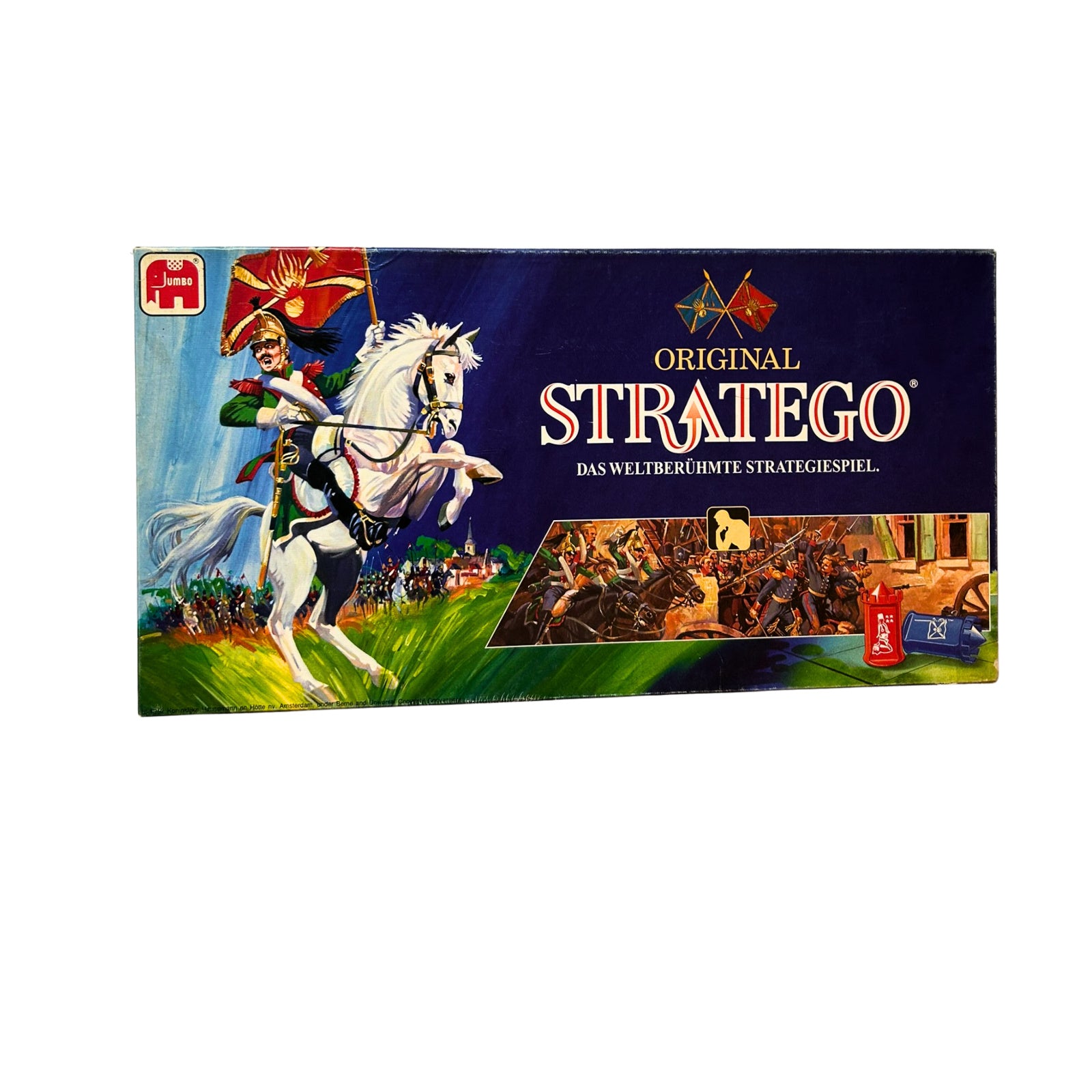Jumbo Original Stratego Strategiespiel große Ausgabe 1992 Siehe Beschreibun – SKU W9437 – Gesellschaftsspiel gebraucht kaufen bei Brettspielimperium