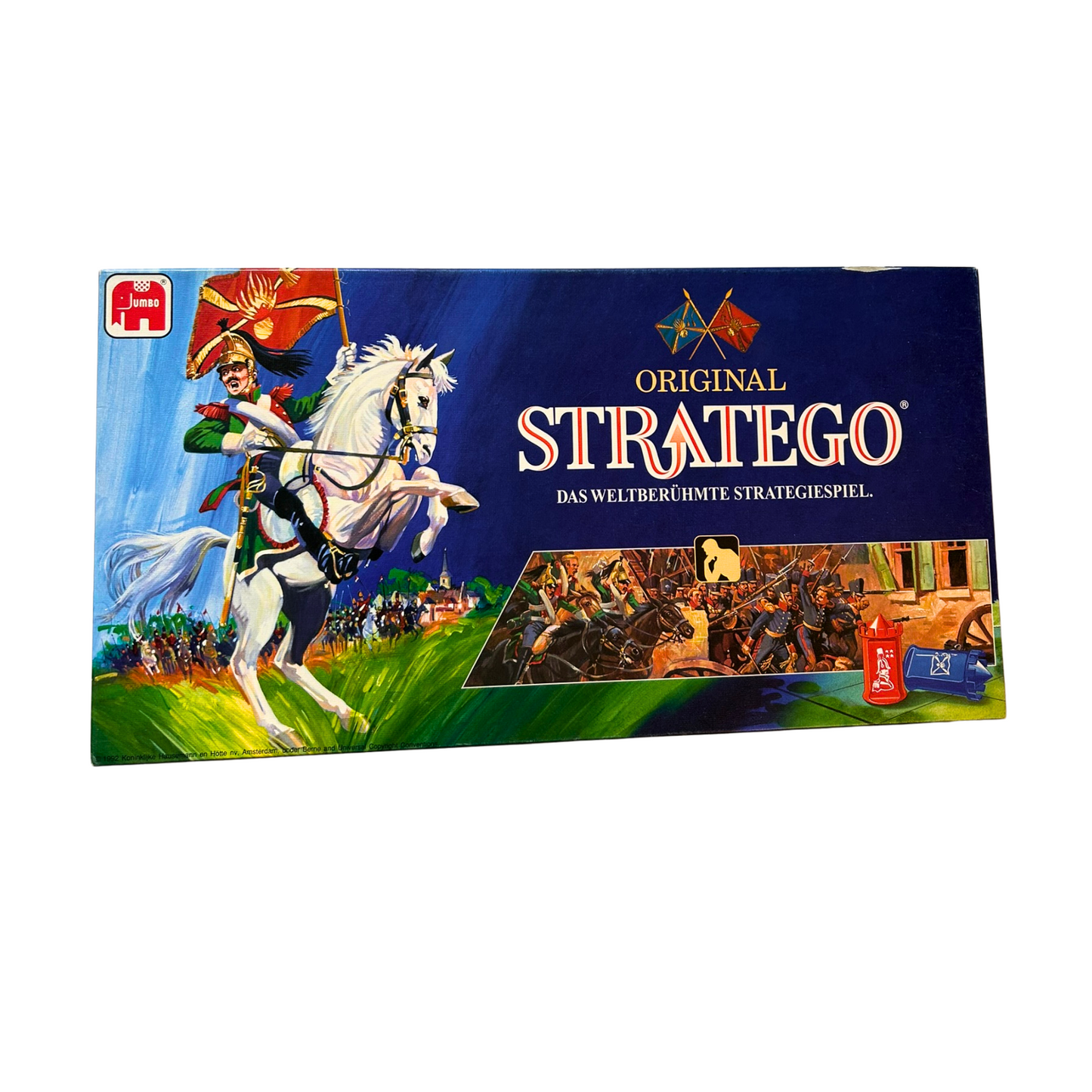 Jumbo  Original Stratego Strategiespiel große Ausgabe 1992  Vollständig - Ansicht 1